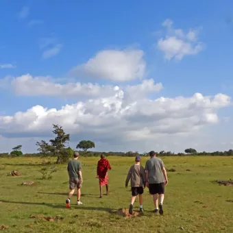 Nature Walk in Masai Mara plains