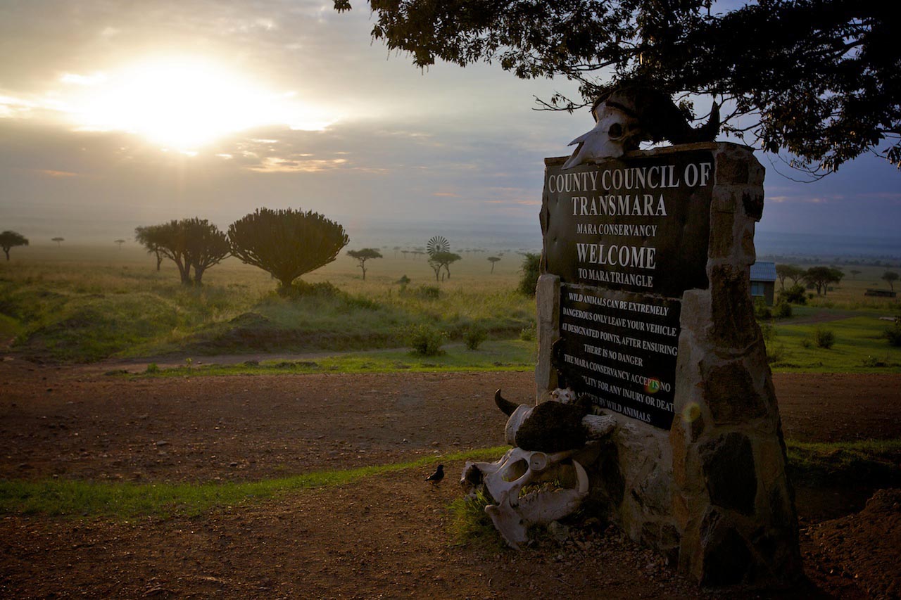 Masai Mara Entrance