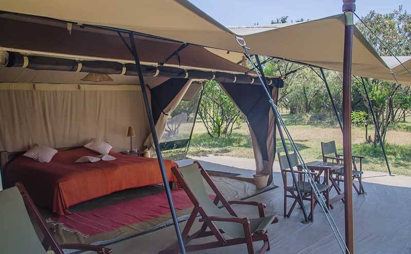 luxury tent accommodation masai mara triangle