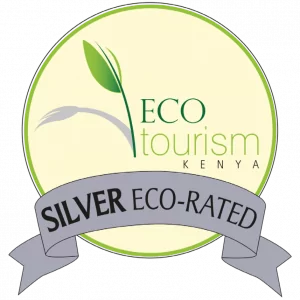 Eco Tourism Silver exo-rated award - Kenia Öko Tourismus Silber Auszeichnung