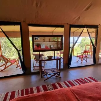 Family Deluxe Tent - inside view - Innenansicht