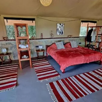 Family Deluxe Tent - inside view - Innenansicht