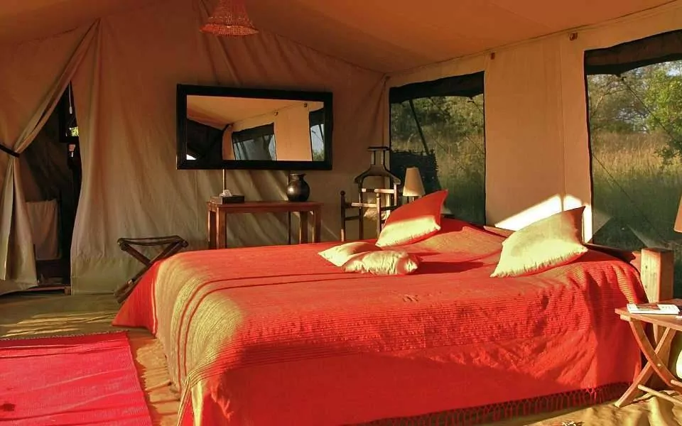 Luxury Double Tent - Inside view - Innenansicht