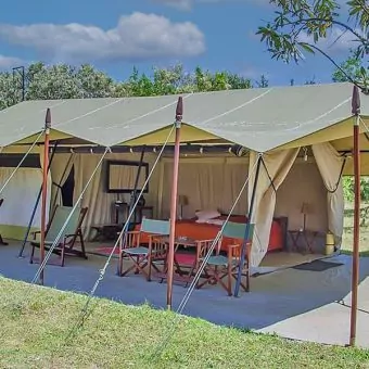 Luxury Double Tent - Outside view - Aussenansicht
