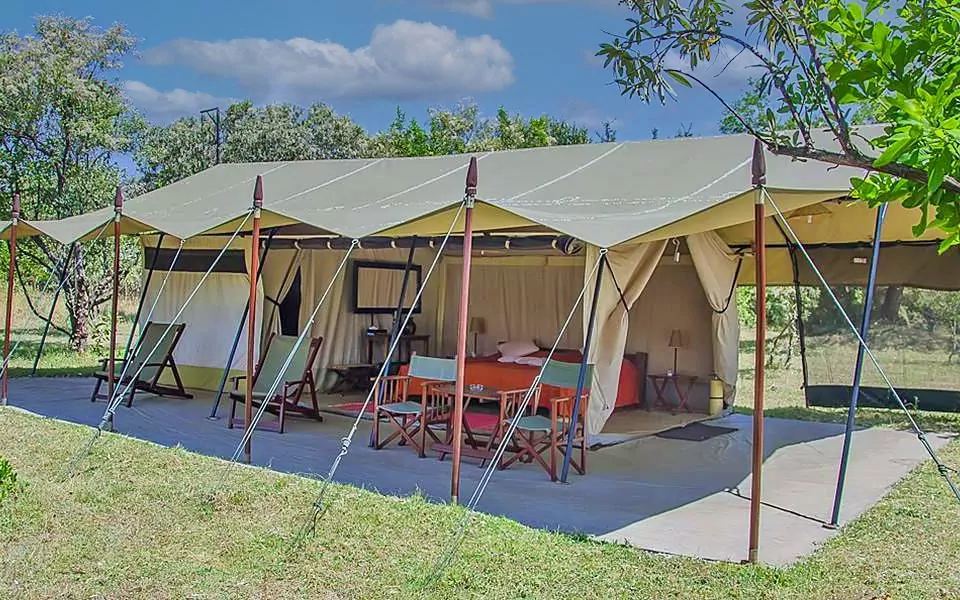 Luxury Double Tent - Outside view - Aussenansicht