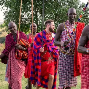 Wedding and Honeymoon with Massai - Hochzeit und Flitterwochen mit Maasai