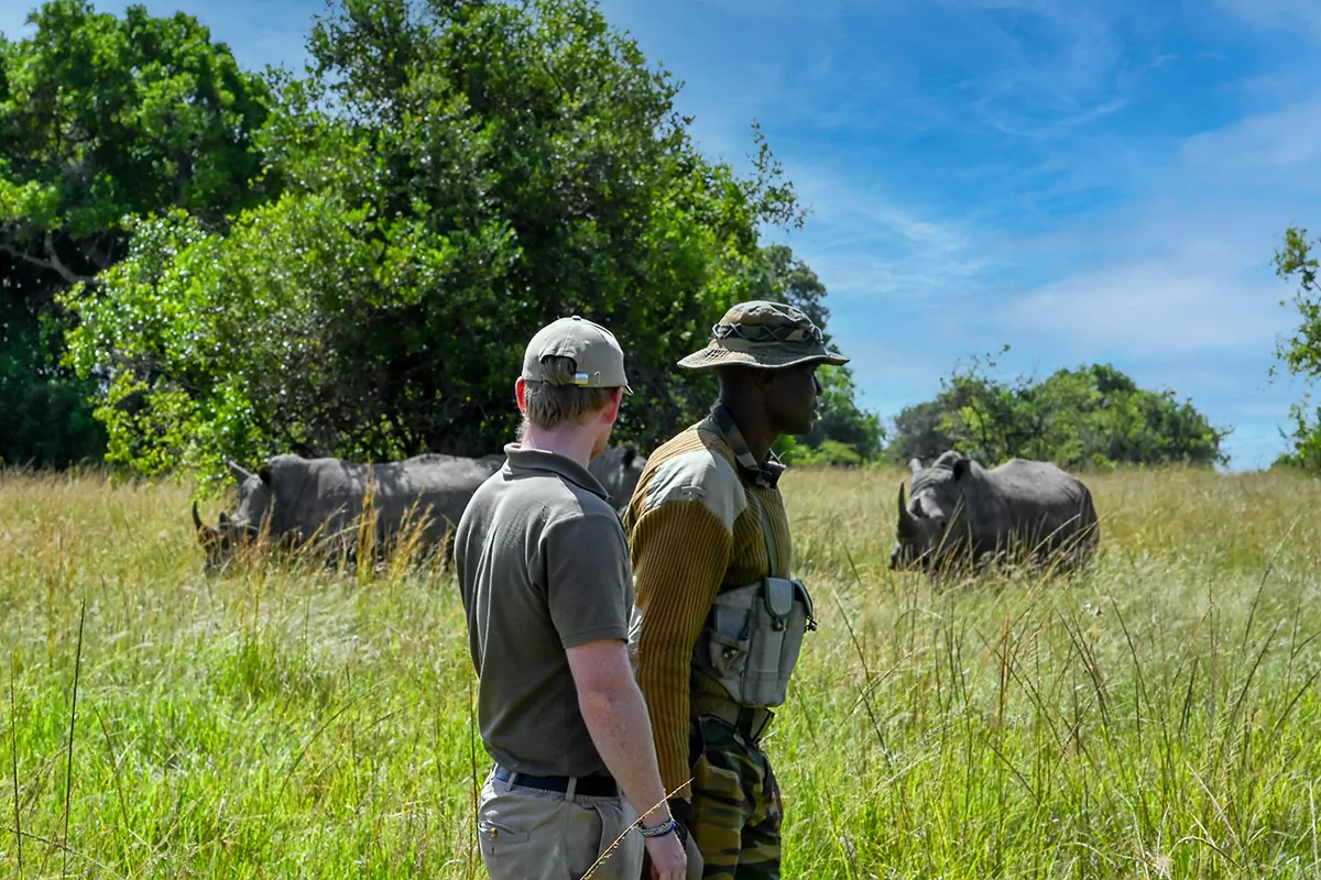 Elatia Rhino Sanctuary - Nashorn Schutzgebiet
